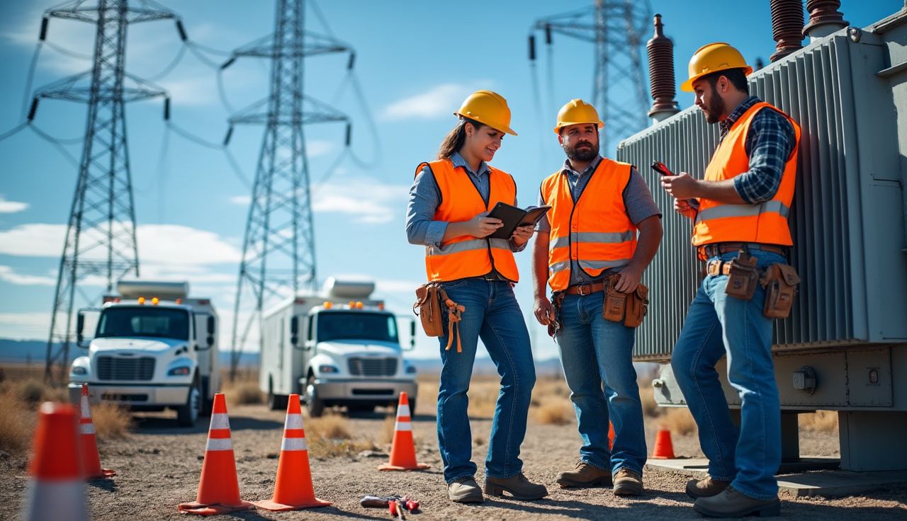 Industrial Power Infrastructure Management